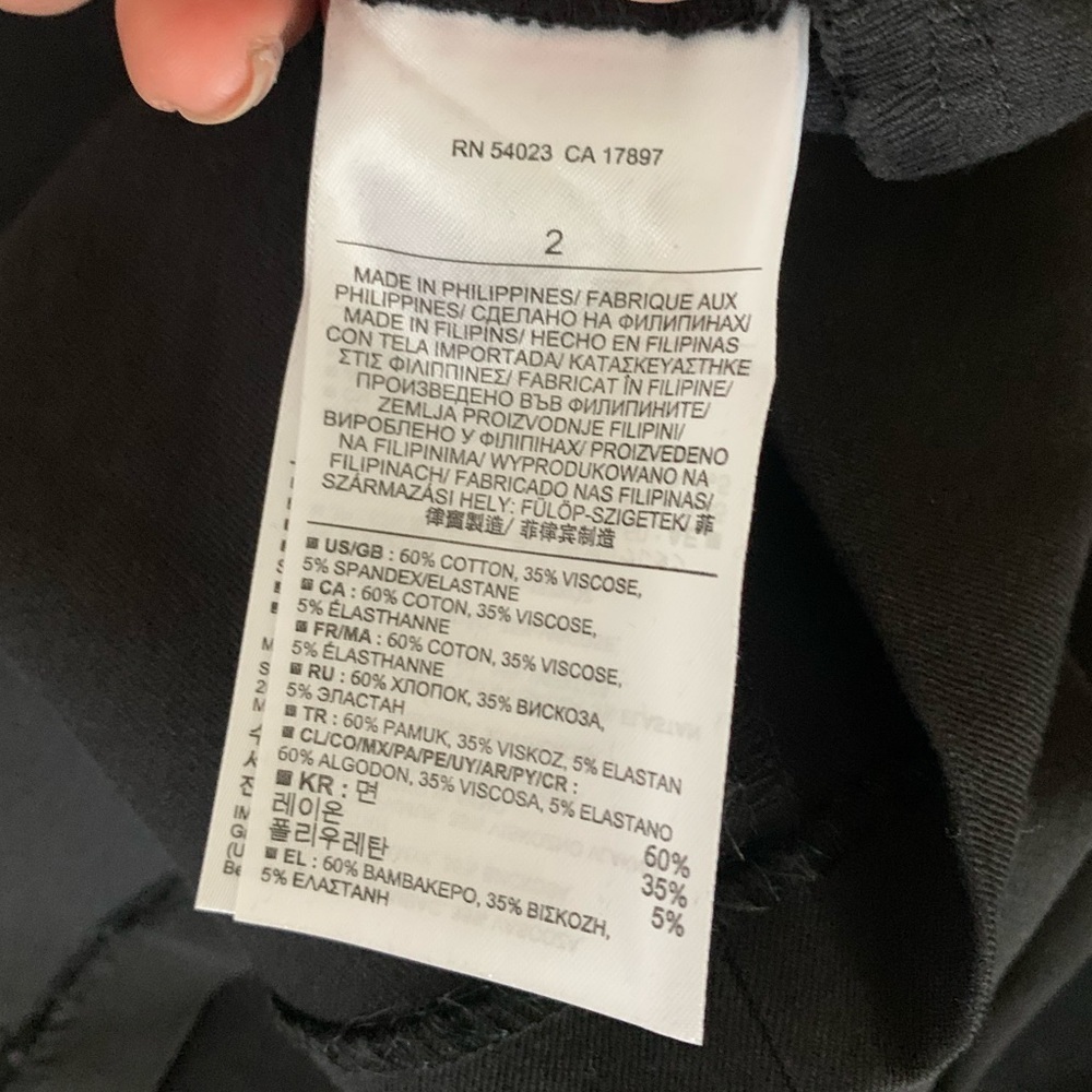 Banana Republic Black Fit and Flare Dress - Picture 7 of 7